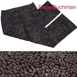 Dana Buchman Black & White Patterned Trouser Size 14